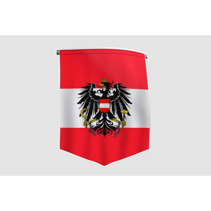 Austria Flag Style 16 Sticker - DecalsHouse