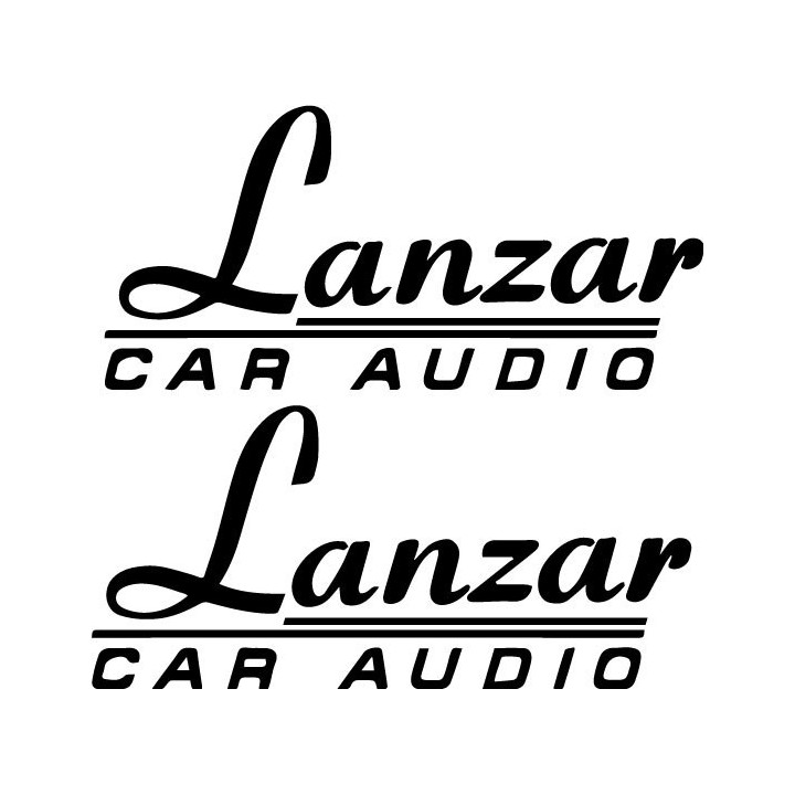 Buy Lanzar Audio Vinyl Decal Sticker Online