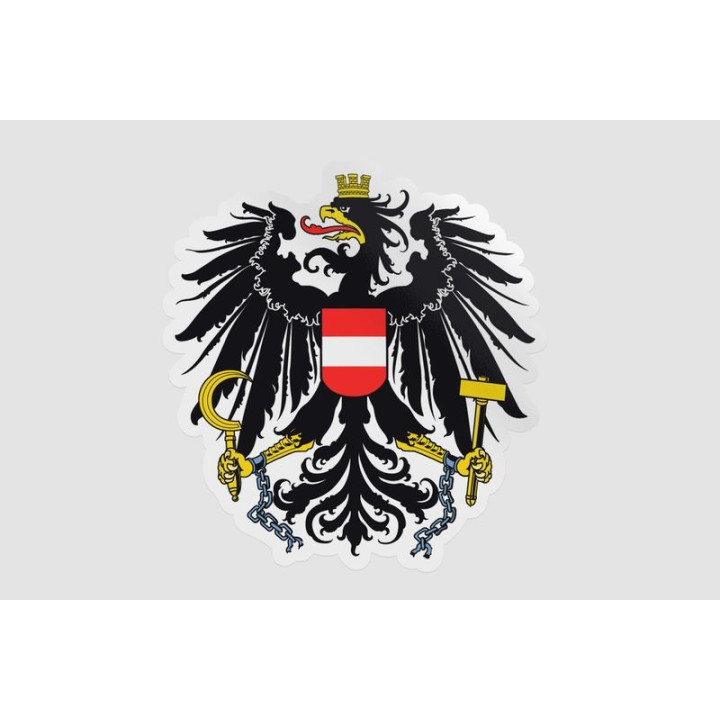Austria National Emblem Sticker - DecalsHouse