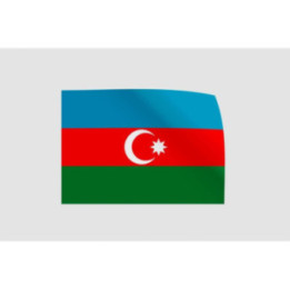 Azerbaijan Flag Sticker - DecalsHouse