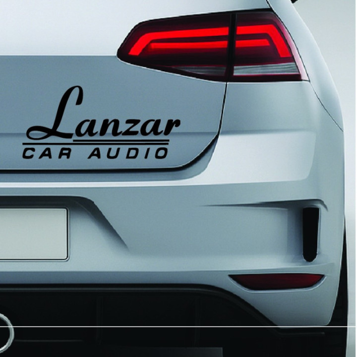 Buy Lanzar Audio Vinyl Decal Sticker Online