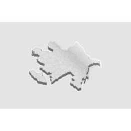 Azerbaijan Map Sticker - DecalsHouse