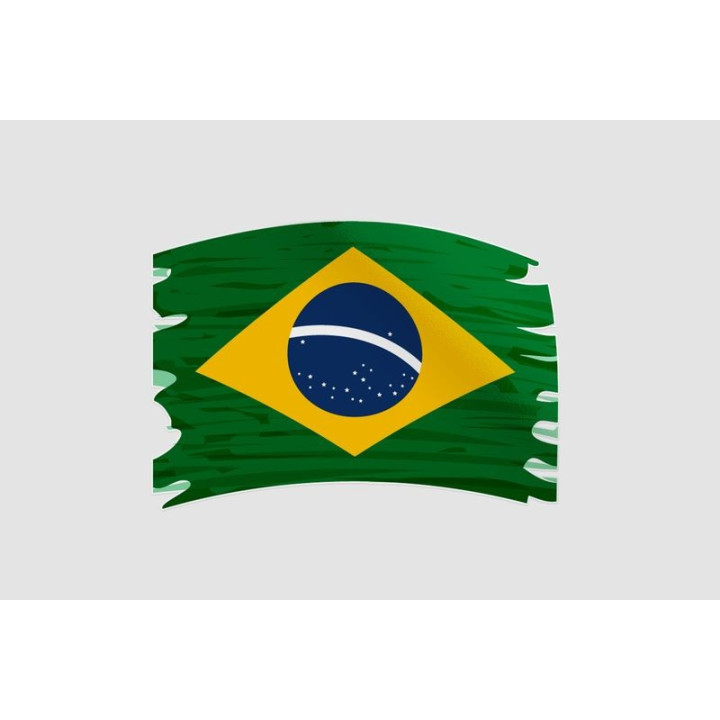 Bahamas Flag Style 28 Sticker - DecalsHouse