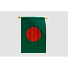 Bangladesh Flag Style 32 Sticker - DecalsHouse