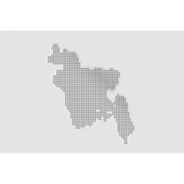Bangladesh Map Sticker - DecalsHouse
