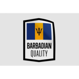 Barbados Quality Label Style 3 Sticker - DecalsHouse