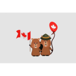 Beaver Forest Animal Of Canada Sticker - DecalsHouse