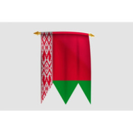 Belarus Flag Style 14 Sticker - DecalsHouse