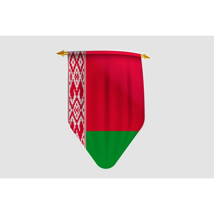 Belarus Flag Style 15 Sticker - DecalsHouse