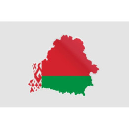 Belarus Map Sticker - DecalsHouse