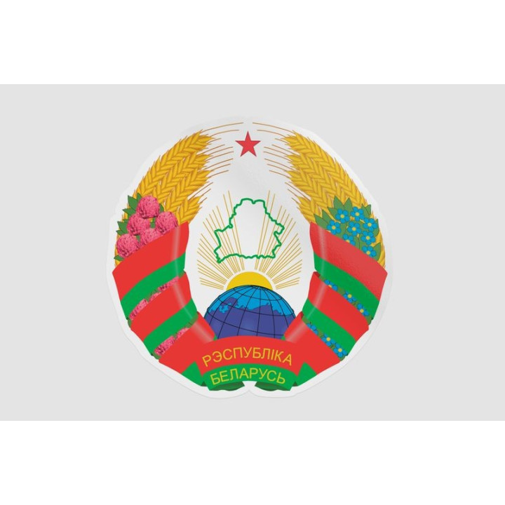 Belarus National Emblem Sticker - DecalsHouse