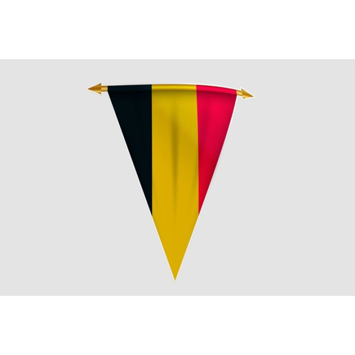 Belgium Flag Style 31 Sticker - DecalsHouse