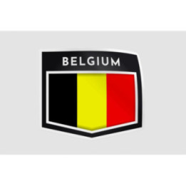 Belgium Quality Label Style 12 Sticker - DecalsHouse