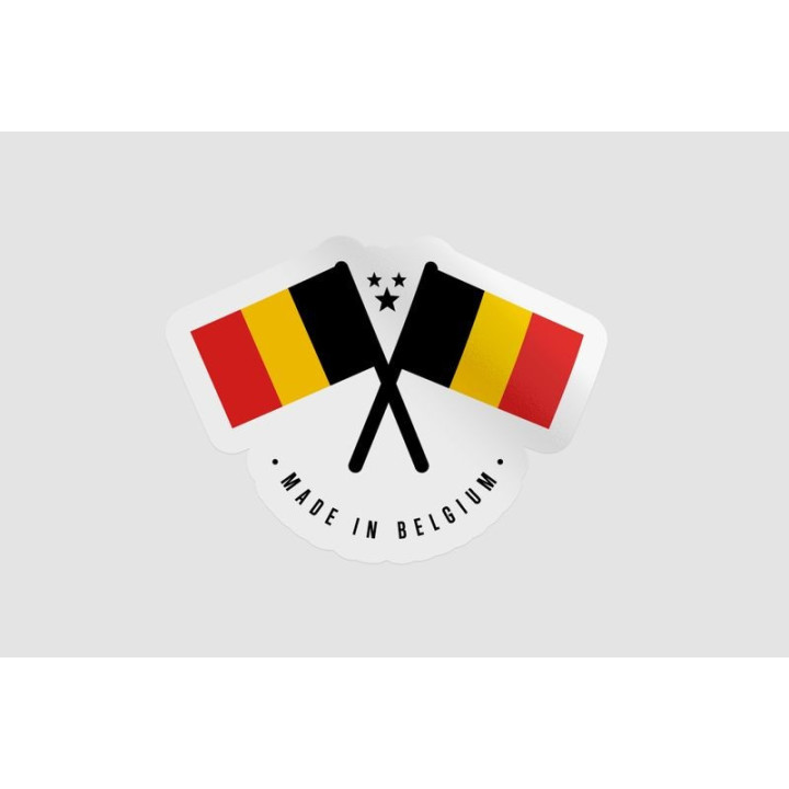 Belgium Quality Label Style 7 Sticker - DecalsHouse