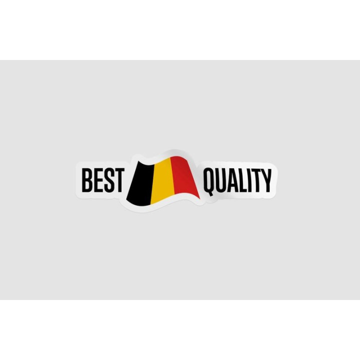 Belgium Quality Label Style 8 Sticker - DecalsHouse