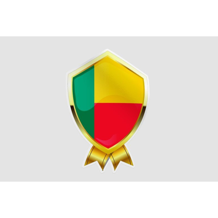 Belize Flag Style 13 Sticker - DecalsHouse