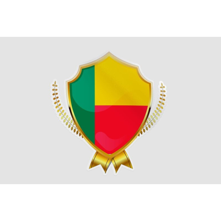 Belize Flag Style 16 Sticker - DecalsHouse
