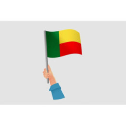 Belize Flag Style 18 Sticker - DecalsHouse