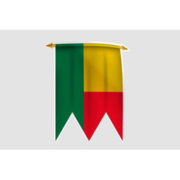 Benin Flag Style 22 Sticker - DecalsHouse