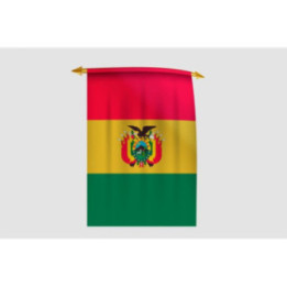 Bolivia Flag Style 6 Sticker - DecalsHouse