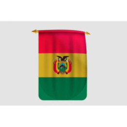Bolivia Flag Style 7 Sticker - DecalsHouse