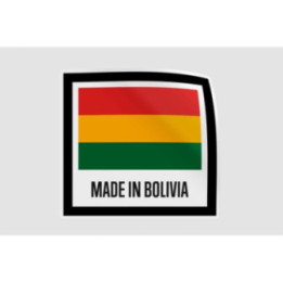 Bolivia Quality Label Style 5 Sticker - DecalsHouse