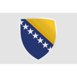 Bosnia And Herzegovina National Emblem Sticker - DecalsHouse