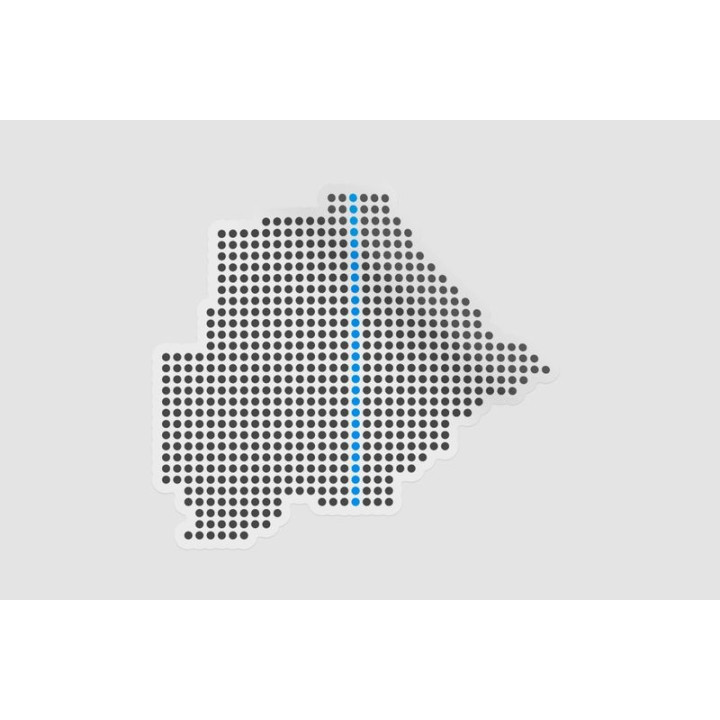 Botswana Map Style 5 Sticker - DecalsHouse