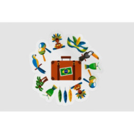 Brazil Dh Sticker - DecalsHouse