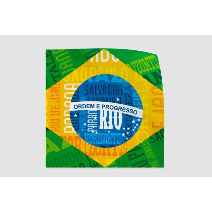 Brazil Dh Style 2 Sticker - DecalsHouse