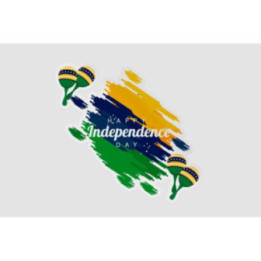 Brazil Happy Independence Day Style 2 Sticker - DecalsHouse
