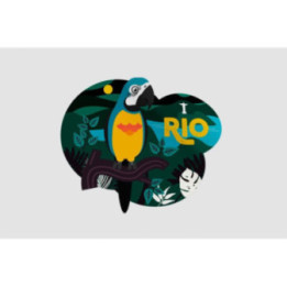 Brazil Rio Parrot Sticker - DecalsHouse
