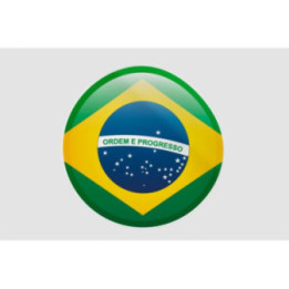Brazil Round Flag Dh Sticker - DecalsHouse