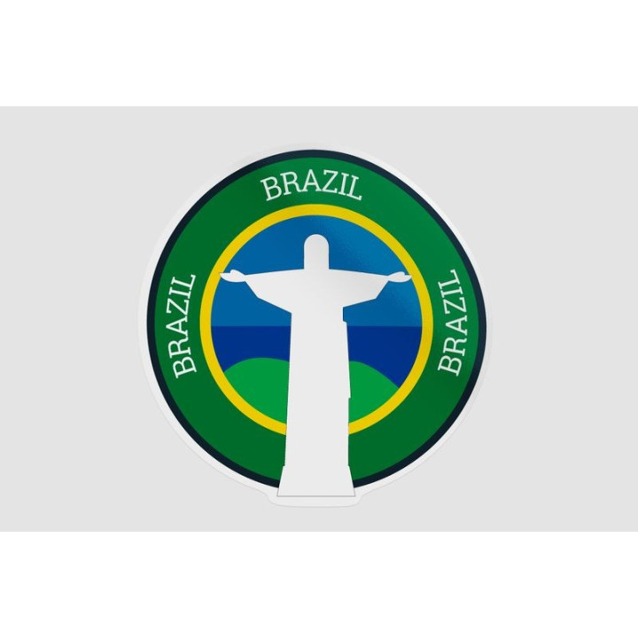 Brazil Travel Style 2 Sticker - DecalsHouse