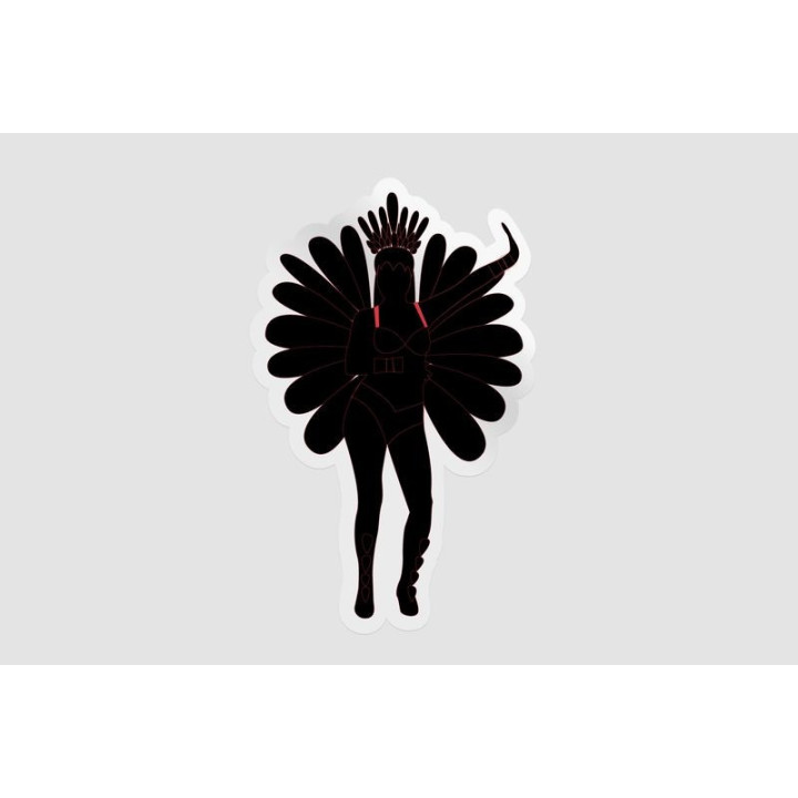 Brazilian Carnival Dancer Stickers – Samba Decals (2-Pack)