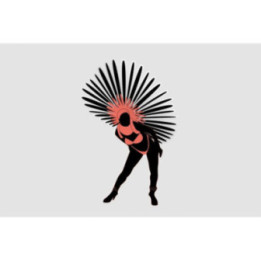Brazilian Carnival Dancer Stickers – Samba Decals (2-Pack)