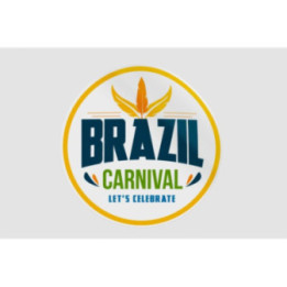 Brazil Carnival Stickers – Rio Festival Decals (2-Pack)