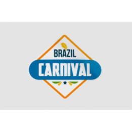 Brazil Carnival Stickers – Rio Festival Decals (2-Pack)