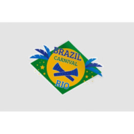 Brazil Carnival Rio Stickers – Festival Decals (2-Pack)