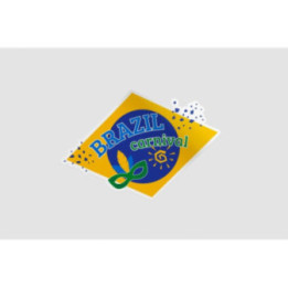 Brazil Carnival Stickers – Rio Festival Decals (2-Pack)
