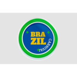 Brazil Carnival Stickers – Rio Festival Decals (2-Pack)
