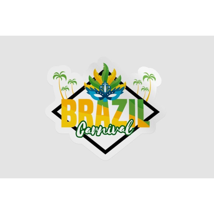 Brazilian Carnival Style 6 Sticker - DecalsHouse