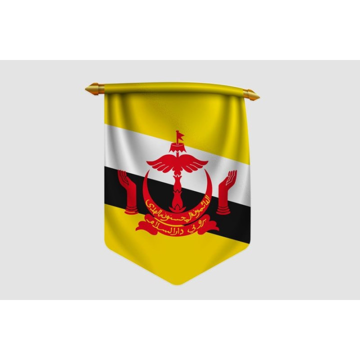 Brunei Flag Sticker - DecalsHouse
