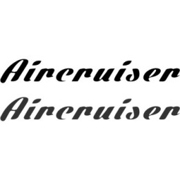 Bellanca Aircruiser Script Sticker – Vintage Plane Lettering