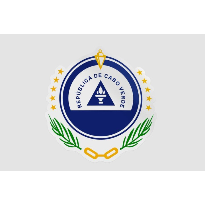 Cabo Verde National Emblem Sticker - DecalsHouse