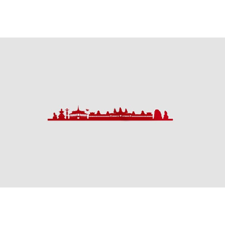 Cambodia Landscape Sticker - DecalsHouse