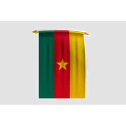 Cameroon Flag Style 20 Sticker - DecalsHouse