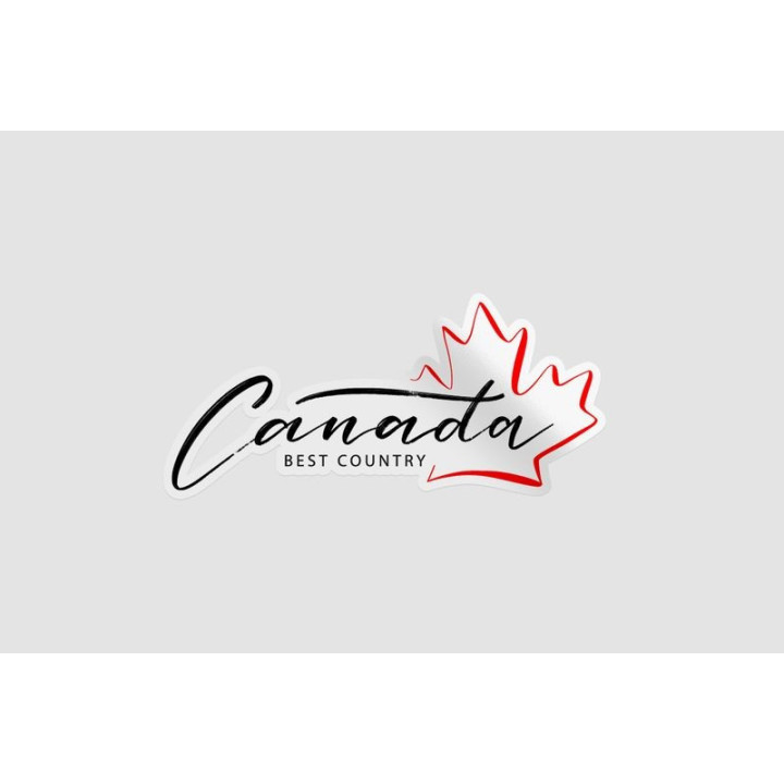 Canada Best Country Sticker - DecalsHouse