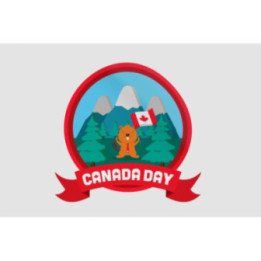 Canada Day Style 11 Sticker - DecalsHouse