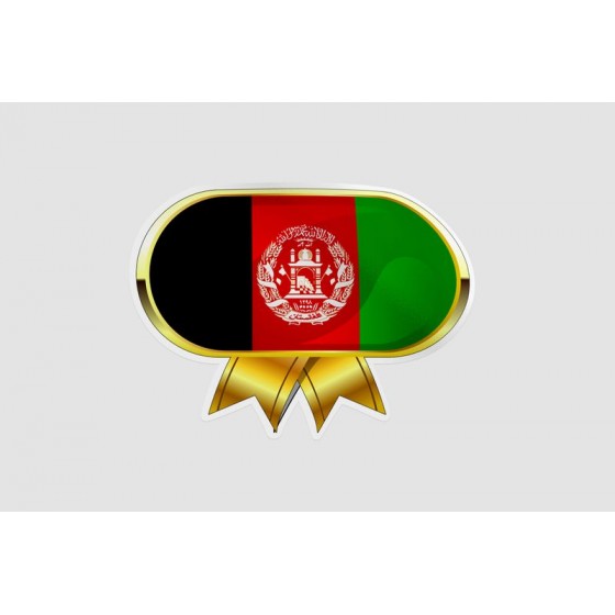 Afghanistan Flag Style 8...